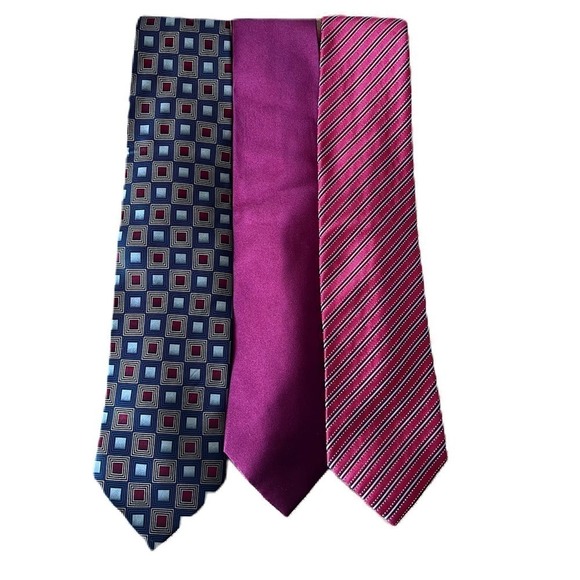Three Ties Geoffrey Beene, Merona, Covington - Picture 2 of 3